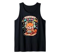 Red Panda Gaming Can't Hear You I'm Gaming Red Panda Tank Top