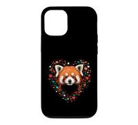 Red Panda Hearts Animal Lover Case for iPhone 12/12 Pro