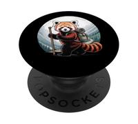 Red Panda Hiking in the Mountains Adventure Trail PopSockets Adhesive PopGrip