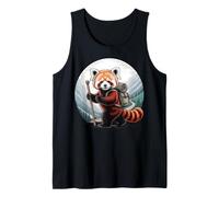 Red Panda Hiking in The Mountains Adventure Trail Tank Top