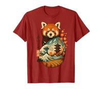 Red Panda Japanese Art Culture T-Shirt
