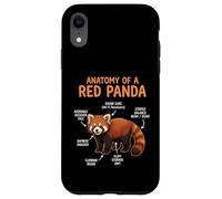 Red Panda Lover Animal Anatomy Of A Red Panda Case for iPhone XR