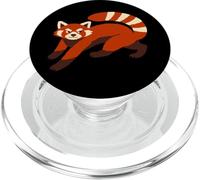 Red Panda Minimalist Simple Badge Animal PopSockets PopGrip for MagSafe