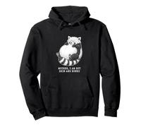 Red Panda Mother i am but skin and bones Funny Pullover Hoodie