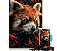 Red Panda My Funny Friend Hard Jigsaw Puzzle for Adults 1000 Pieces Intellect Toy Cozy Time Quality Cut (38x52cm)