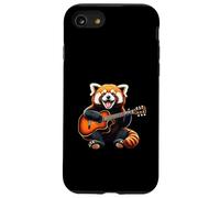 Red Panda Playing Guitar Design Funny Red Panda Case for iPhone SE (2020) / 7/8