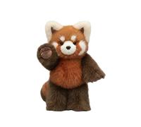 Red Panda Plush, 21.7" Tall X 11.8" Wide, Large Huggable Stuffed Animal With Exquisite Facial Details, Realistic Red Panda Plush Soft Lifelike Animal Desk Or Bed Display