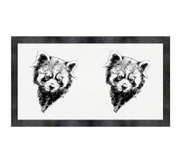 'Red Panda Portrait' Pet Feeding Mat (PM00029875)