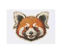 'Red Panda Portrait' Temporary Tattoo - Water Resistant, Skin-Safe, Non-Toxic Transfer (TO00084563)
