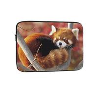 Red Panda Printed Laptop Sleeve For 15 Inch Laptop, Shockproof Oxford Fabric Laptop Protective Case Laptop Bag