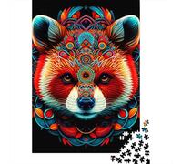 Red Panda Puzzles 1000 Pieces Paper Puzzles for Adults And Teenager Family Game Christmas Eve Gifts 1000pcs (38x26cm)