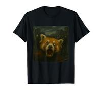 Red Panda Selfie Zombies Apocalypse Humor Funny Halloween T-Shirt