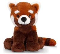 Keel Toys Keeleco SE6566 Panda Plush Toy Red 18 cm Brown White
