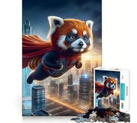 Red Panda Super Jigsaw Puzzles for Adults1000 Pieces Memory Boost Together Fun Image Assembly Art Collectible (50x75cm)
