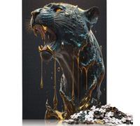 Red Panda Watercolor Puzzle Jigsaws 500 Pieces for Adults Puzzle Jigsaws for Adults Brain Teaser Puzzle 500pcs (52x38cm)