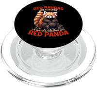 Red Pandas Are Awesome Im Awesome Therefore I'm A Red Panda PopSockets PopGrip for MagSafe