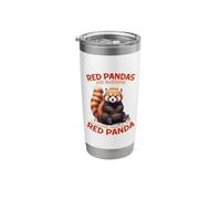 Red Pandas are Awesome Im Awesome Therefore I'm A Red Panda Stainless Steel Insulated Tumbler
