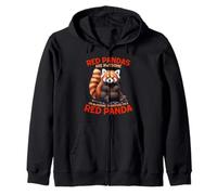Red Pandas Are Awesome Im Awesome Therefore I'm A Red Panda Zip Hoodie