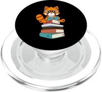 Red Panda's Book Lover Bookworm Cute Red Panda Reader PopSockets PopGrip for MagSafe