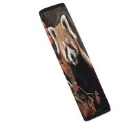 Red Pandas Car Seat Belt Cover Soft Comfortable Shoulder Seatbelt Pads Cover Seat Belt Pad for Suitable for Car Interior Accessorie