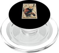 Red Pandas Red Panda Tarot Card PopSockets PopGrip for MagSafe
