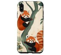 Red Pandas Red panda Wildlife art Animal lover Case for iPhone XS Max