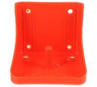 Red Pe Salt Block Holder Feed Pan for Sheep and Cattle