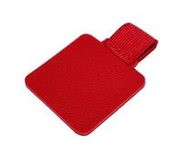 Red Pen Loop Pen Holder Self Adhesive Elastic Pencil Loop Faux Leather Stylus Pencil Holder Universal Fit for Notebooks Diaries Tablets Calendars Planner Journals Phones Clipboards (Red)