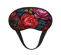 Red Peonies Full-Coverage Sleep mask Full-Coverage Sleep mask Relaxing Stress-Free Nighttime Eye mask