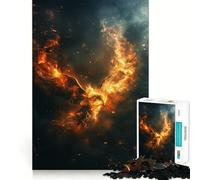 Red Phoenix 1000 Piece Jigsaws for Teenagers Puzzle Boost Memory Quiet Calm Premium Cut Heartfelt Gift (38x52cm)