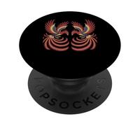 Red Phoenix Bird Phoenix Rising Firebird Phoenix Phoenix PopSockets Adhesive PopGrip