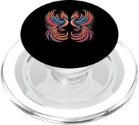 Red Phoenix Bird Phoenix Rising Firebird Phoenix Phoenix PopSockets PopGrip for MagSafe
