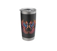 Red Phoenix Bird Phoenix Rising Firebird Phoenix Phoenix Stainless Steel Insulated Tumbler