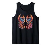Red Phoenix Bird Phoenix Rising Firebird Phoenix Phoenix Tank Top