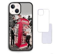 Red Phone Box Photo Harry Niall Styles Horan One 1D Direction Custom Compatible With iPhone 6 7 8 SE 2020 X XR XS 11 12 13 14 15 16 16E Pro Max Plus Mini Bumper Case Custom Personalised Name