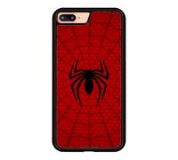 Red Phone Case Spider Compatible with iPhone 7 Plus/8 Plus - Shockproof Protective Cute Cool Spider-Web Phone Case Compatible with iPhone 7 Plus/8 Plus Case 5.5 Inch for Man Girls Women Boy Black Red