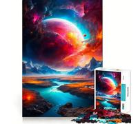 Red Planet 1000 Piece Jigsaw Puzzle for Adults Memory Gain Gentle Leisure Design Assembly Art Collection Piece (50x75cm)