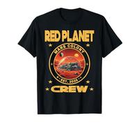 Red Planet Mars Colony Crew Est. 2035 Space Exploration T-Shirt
