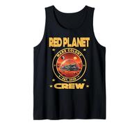 Red Planet Mars Colony Crew Est. 2035 Space Exploration Tank Top