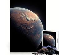 Red Planet with Sunrise Jigsaw Puzzle for Teenagers 1000 Pieces Boost Recall Tension Relief Tight Edge Fine Art Piece (38x52cm)