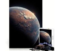 Red Planet with Sunrise Jigsaw Puzzles 1000 Pieces for Adults Boost Memory Peaceful Fun Premium Cut Memorable Gift (38x26cm)