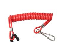 Red Plastic Outboard Motor Kill Switch Key 682-82556 Compatible With Boat Water Sports Surfing Accessories