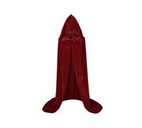 (Red) Pocus2 Winifred Hocus Sarah Mary Sanderson Halloween Cosplay Hooded Kids Cape