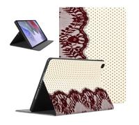 Red Polka Dot Tablet Case for iPad Air (M3/M2)11"/5th/4th 2022/2020 10.9"