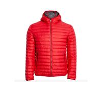 Red Polyester Hooded Jacket - male - Colmar - Down Jackets - Red - 3XL - Jackets 3XL