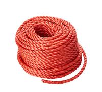 Red Polypropylene Twisted Rope, (L)20M (Dia)6mm