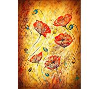 Red Poppies Painting