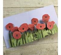 RED POPPIES POP-UP CARD