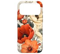 Red Poppy Flower Floral Poppies Aesthetic Botanical Nature Case for iPhone 17 Pro Max