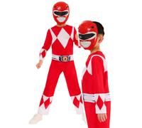 Rubies Power Ranger Mighty Morphin Red Ranger Child Fancy Dress Costume